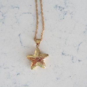 Ross Simons 14K Yellow Gold Starfish Pendant--**No Chain**, 2gm--NIB